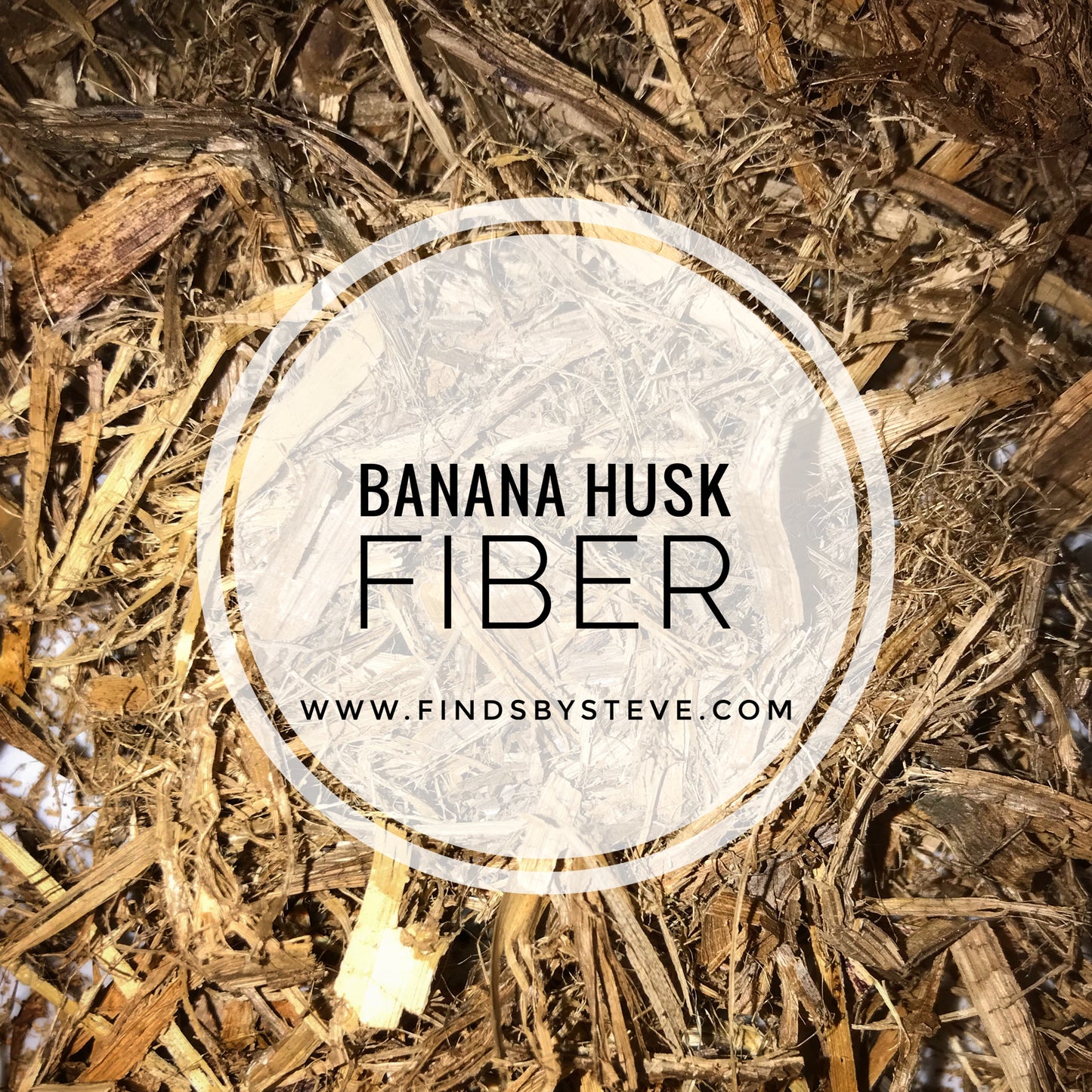 Banana Husk Fiber - Hand Shredded